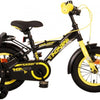 Volare Thombike Bike para niños - Niños - 12 pulgadas - Amarillo negro - Dos frenos de mano