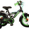 Bike per bambini Volare Thbike - Boys - 12 pollici - Verde nero - Freni a due mani