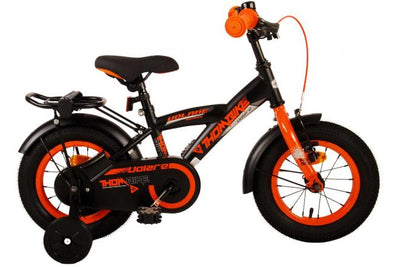 Bicycle per bambini THUMIKE VOLARE - Ragazzi - 12 pollici - Arancia nera