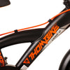 Volare Thombike Bike para niños - Niños - 12 pulgadas - Naranja negra - Dos frenos de mano