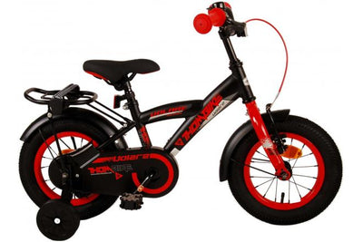 Volare Thombike Bike para niños - Niños - 12 pulgadas - Rojo negro