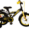 Bike para niños Volare Thombike - Niños - 14 pulgadas - Amarillo negro - Dos frenos de mano