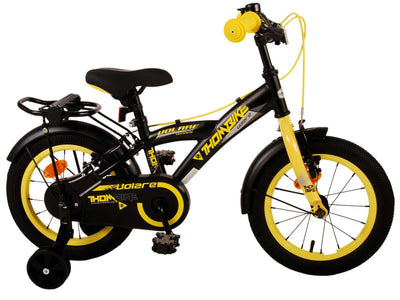 Bike per bambini Volare Thbike - Boys - 14 pollici - Giallo nero - Freni a due mani