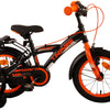 Bicycle per bambini di Vlatare Thbike - Boys - 14 pollici - Arancia nera - Freni a due mani