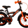 Volare Thombike Bicicleta para niños - Niños - 14 pulgadas - Naranja negra