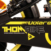 Volare Thombike Kinderfiets - Jongens - 16 inch - Zwart Geel - Twee Handremmen
