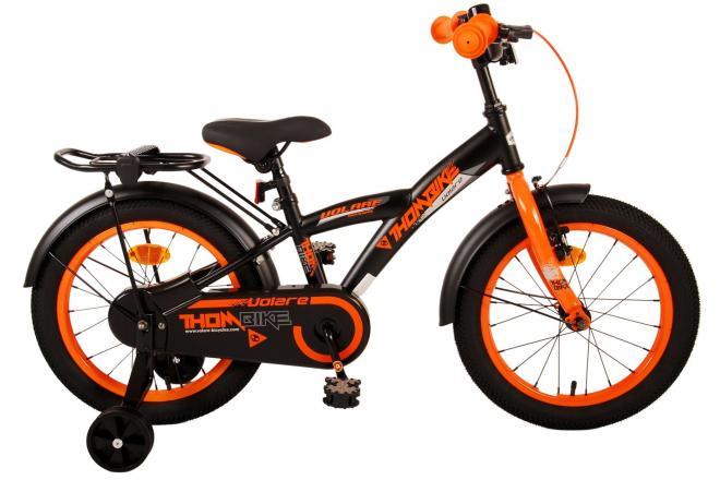 Bicycle per bambini THUMIKE VOLARE - Ragazzi - 16 pollici - Arancia nera