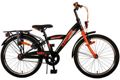 Bike para niños Volare Thombike - Niños - 20 pulgadas - Naranja negra - Dos frenos de mano