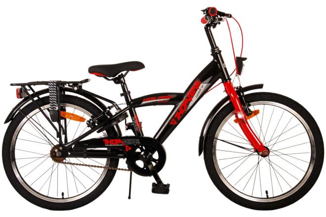 Bike para niños Volare Thombike - Niños - 20 pulgadas - Rojo negro - Dos frenos de mano