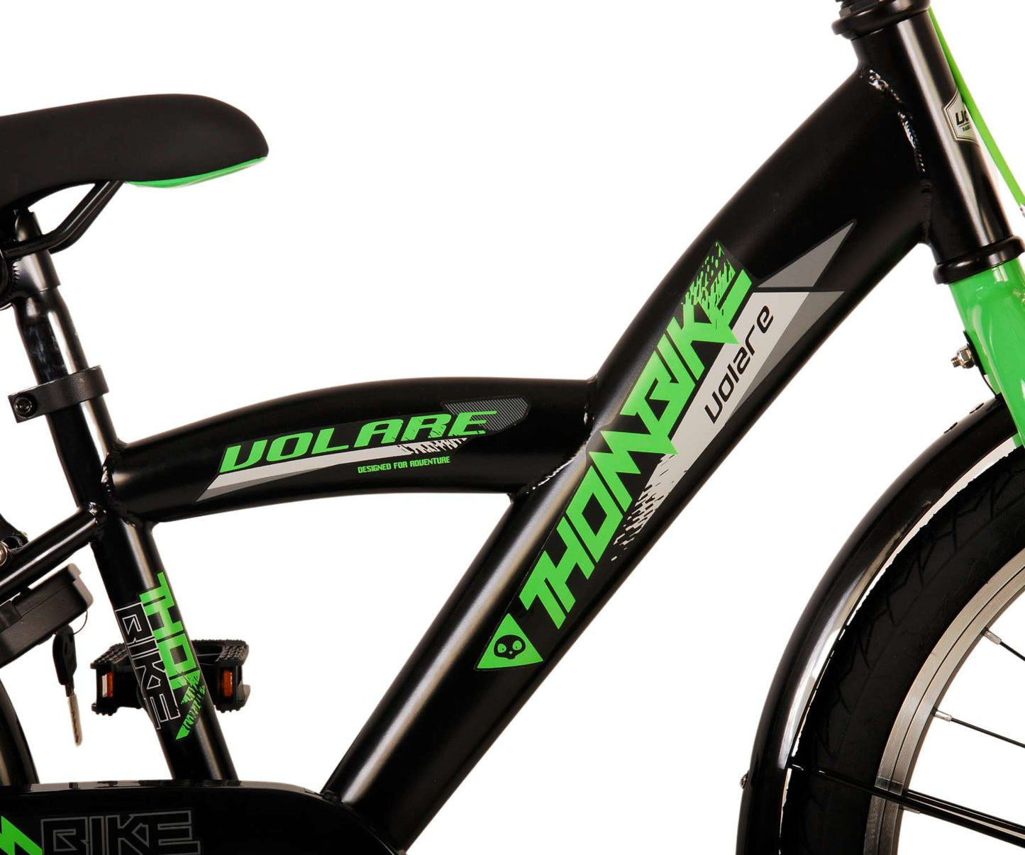 Volare Thombike Bike para niños - Niños - 20 pulgadas - Black Green