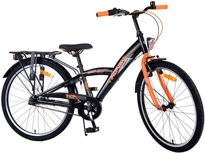 Bicycle per bambini THUMIKE VOLARE - Ragazzi - 24 pollici - Arancia nera - 3 marce