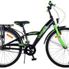 Bicycle per bambini di THUMIKE VOLARE - Ragazzi - 24 pollici - Black verde - 3 marce