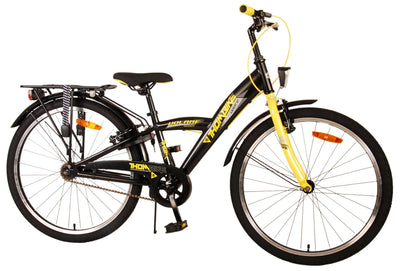 Bicycle per bambini Volare Thbike - Boys - 24 pollici - Giallo nero - Freni a due mani