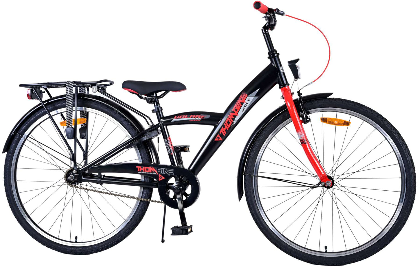 Bicycle per bambini THEBIKE VOLARE - Ragazzi - 26 pollici - rosso nero