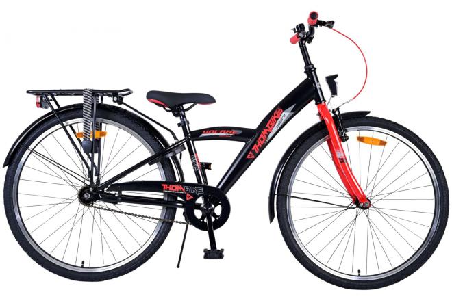 Volare Thombike Bicicleta para niños - Niños - 26 pulgadas - Rojo negro