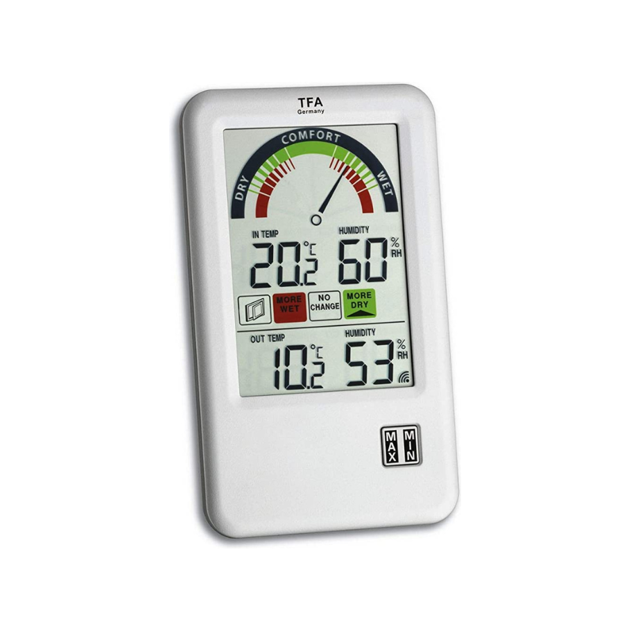 Higrómetro TFA Humedad y temperatura de Bel-Air dentro y fuera