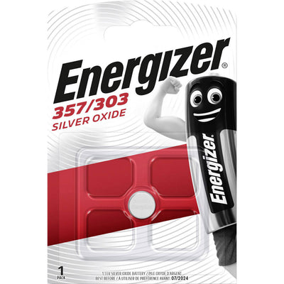 Energizer SR44 SR1154 W 1.55V Celda de botón 357 303 Blister