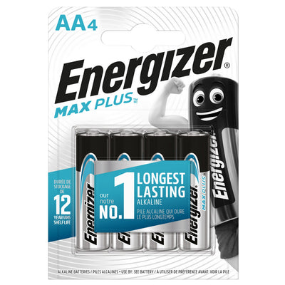 Energizer Max Plus LR06 AA Blister 4 pezzi