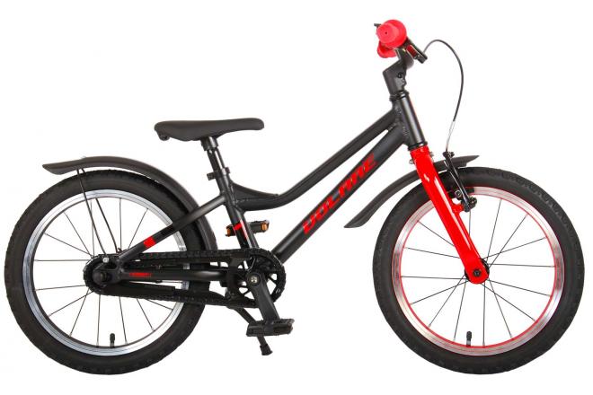 Bike per bambini Blaster Blaster - Boys - 16 pollici - Black Red - Prime Collection