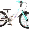 Bicycle per bambini Glamour Glamour - Girls - 16 pollici - White Mint Green - Prime Collection