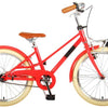 Volare Melody Bicycle para niños - Girls - 20 pulgadas - Coral Red - Colección Prime