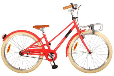 Bicycle per bambini Melody Vlatare - Girls - 24 pollici - Coral Red - Prime Collection