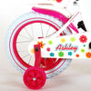 Bicicleta para niños de Vinare Ashley - Niñas - 14 pulgadas - Blanco - 95% ensamblado