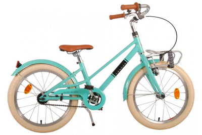 Volare Melody Bicycle para niños - Girls - 18 pulgadas - Turquesa - Colección Prime