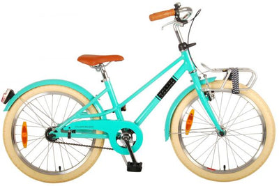 Volare Melody Bicycle para niños - Girls - 20 pulgadas - Turquesa - Colección Prime