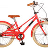 Volare Melody Bicycle para niños - Girls - 20 pulgadas - Coral Red - Dos frenos de mano - Colección Prime