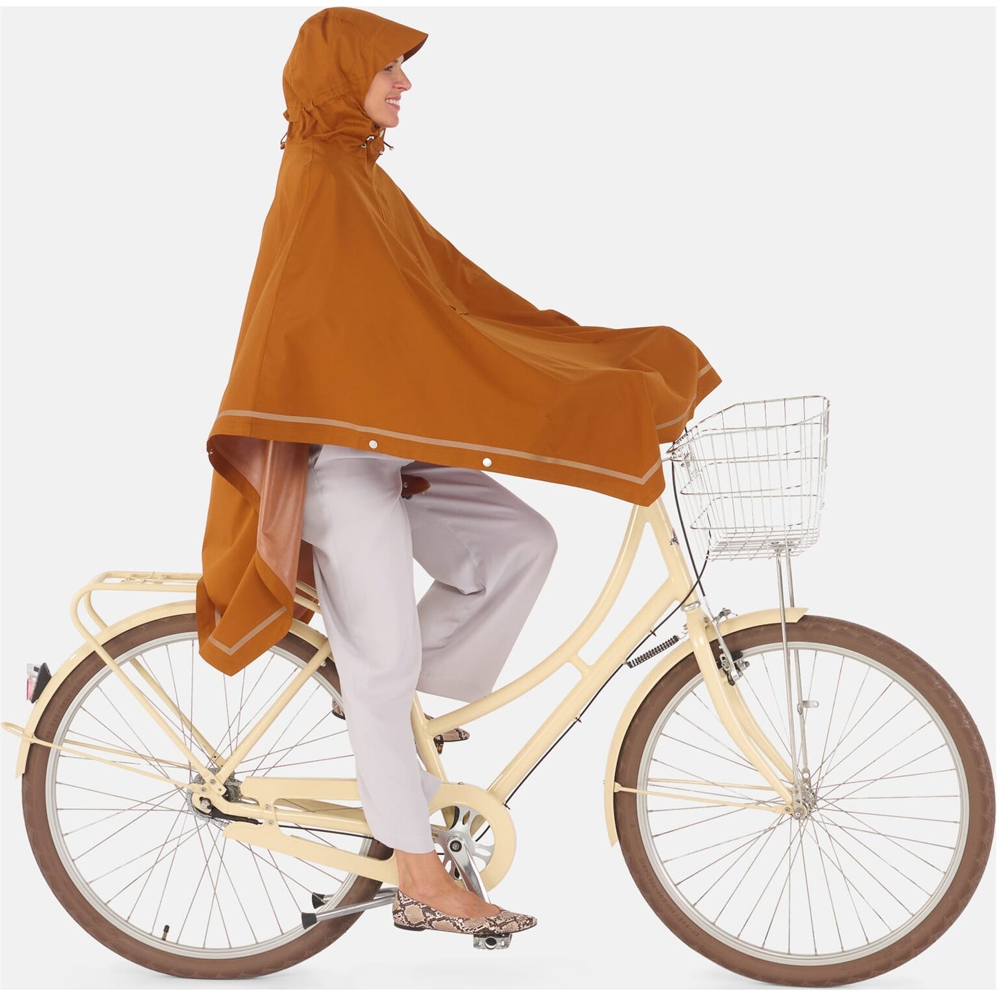 Weathergoods Svezia Poncho Imbris Copper S M