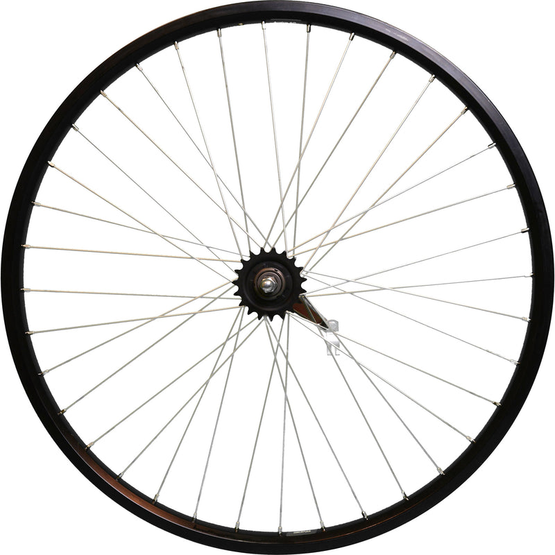 Ruota posteriore Roland 28 Andra 40 branco mozzo freno nero