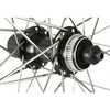 Rueda trasera 26-1.75 559 Deore 9V ZAC2000 Disco de acero inoxidable negro SP