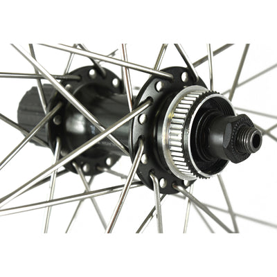 Rueda trasera 26-1.75 559 Deore 9V ZAC2000 Disco de acero inoxidable negro SP