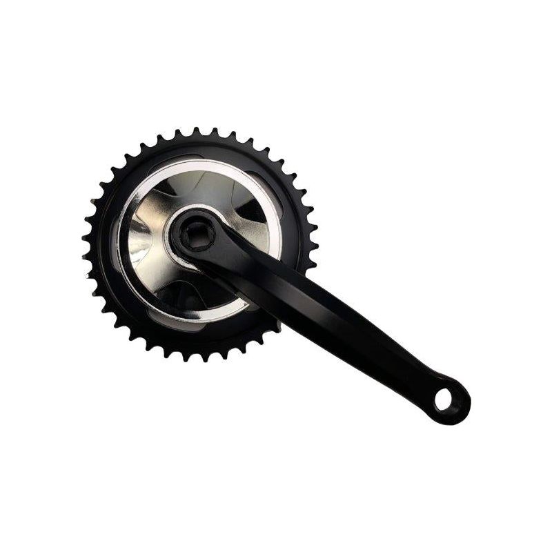 Set di manovella IM 38T Black 170mm