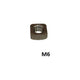 BOFIX MOER M6 quadrato zincato per 100