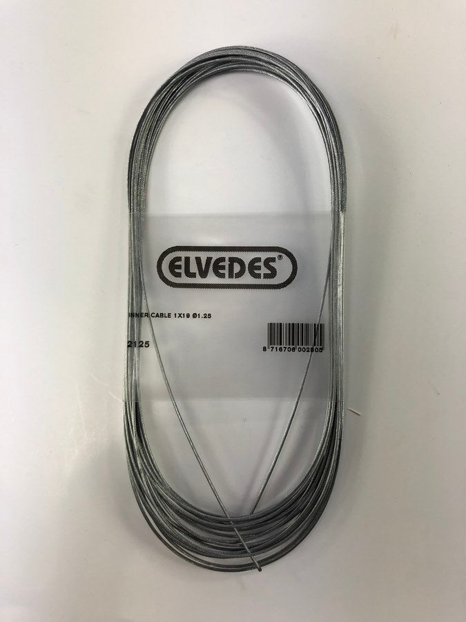 Cavo interno Elvedes 1,25 mm per 10 m