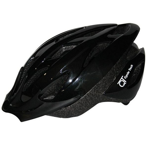 Qtcychectech Qt Cycle Tech Tech Helm Black Pearl L 58-62cm