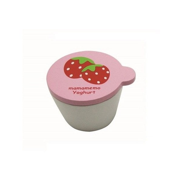 Yogurt de fresa, pequeño