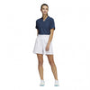 Adidas Golfshort Go-To dames nylon wit maat S
