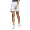 Adidas Golfshort Go-To dames nylon wit maat XS