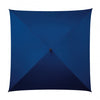 All square Paraplu vierkant 94 cm polyester donkerblauw