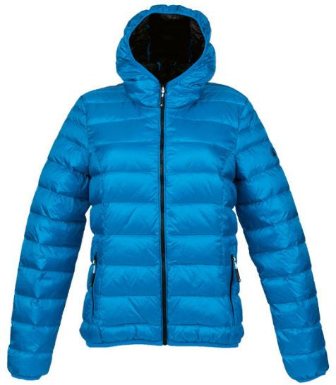 Alvivo Outdoorjas Aberdeen dames nylon blauw zwart maat 3XL