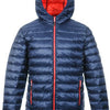 Alvivo Outdoorjas Glasgow heren nylon blauw rood maat XS