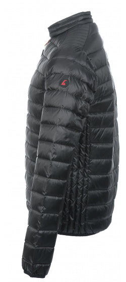 Alvivo outdoorjas workuta uomini nylon nera rossa taglia xs