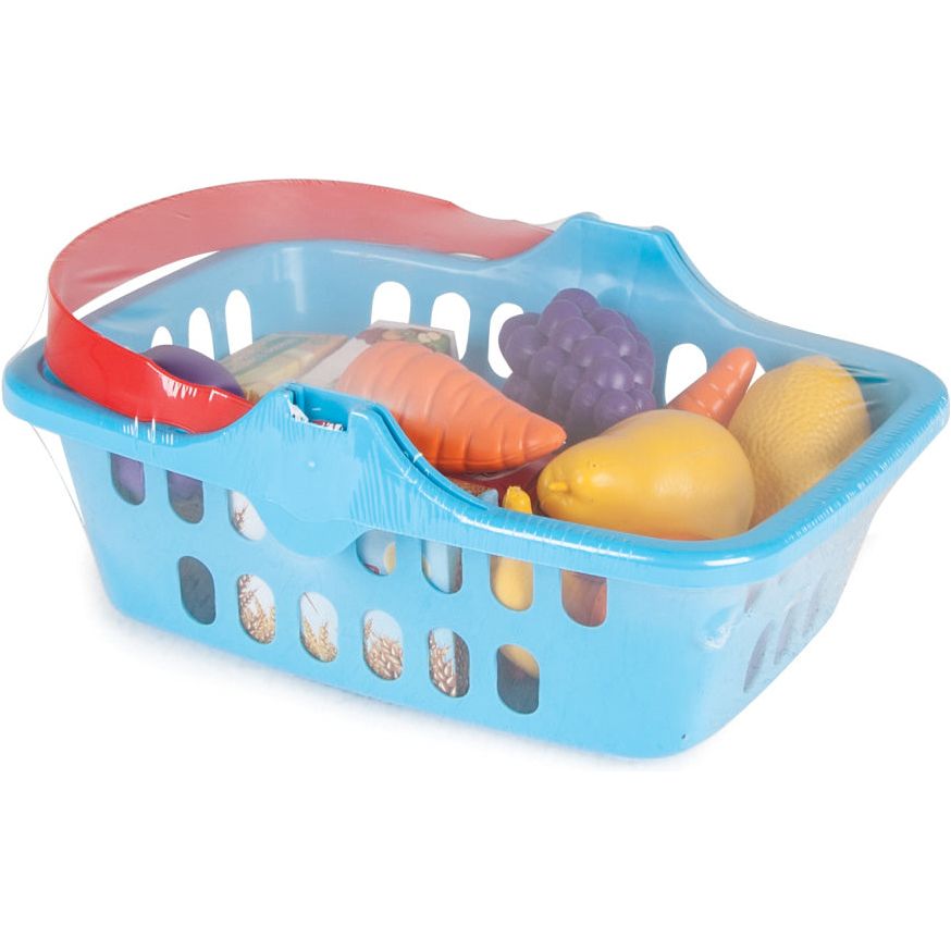Pilsan Toy Toy Fruit Basket Blue 17 pezzi
