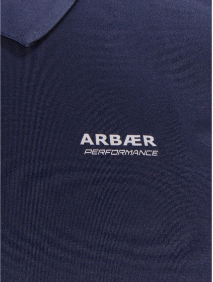 Arbær Andrew poloshirt tech heren blauw maat L