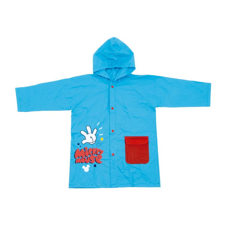 Arditex Raincoat Mickey Today es el día Junior PVC Light Blue Size 6 años