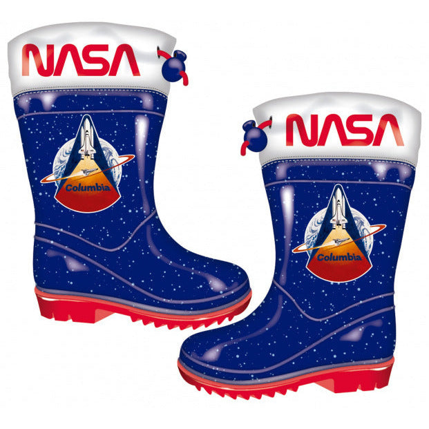 Arditex NASA Rain Boots Junior PVC Blue Red Size 28