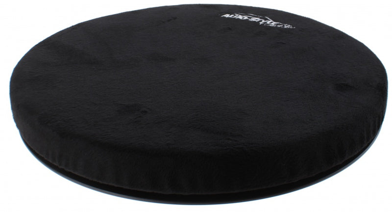 Autostyle Draaikussen Comfortline 39 cm polyester zwart